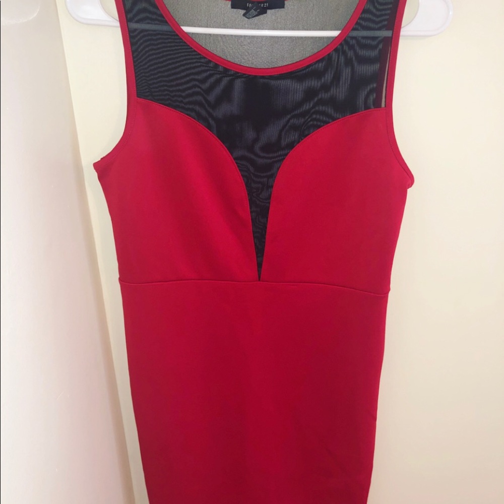 Red dress